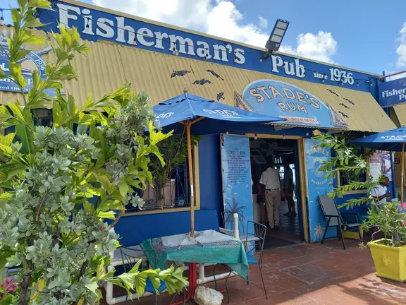 Entrance to Fisherman's Pub