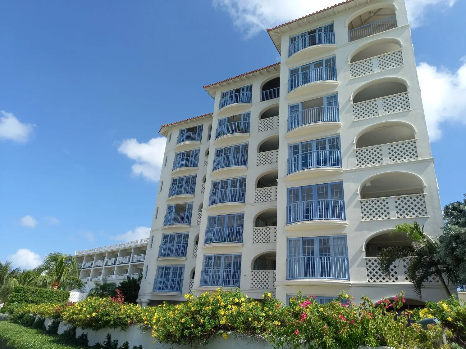 Condos along the boardwalk with wonderful ocean views