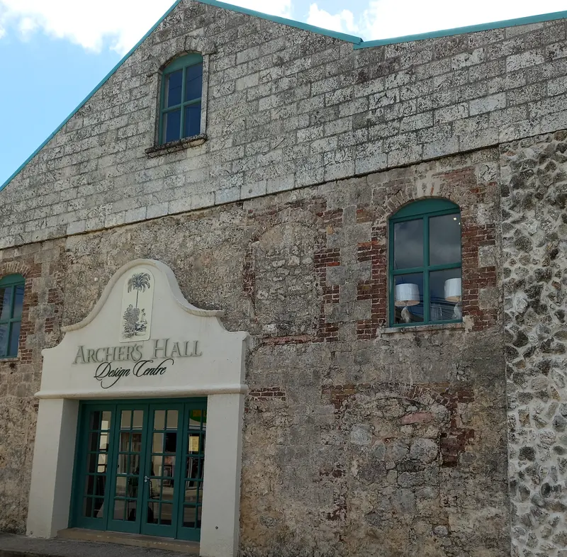 Close up view of a restored 17th century sugar bond