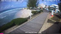 South Coast boardwalk looking towards Bridgetown